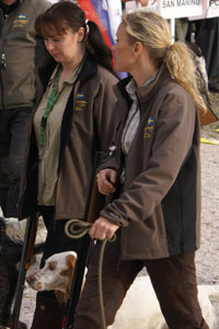 St Hubert Damer Kroatien 2008 Helen & Katarina